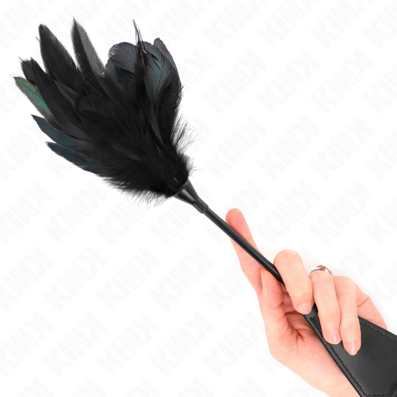 KINK - PLUMAS DE COSQUILLEO CON VOLANTES 48 CM