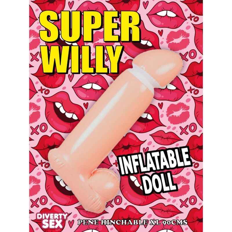 DIABLO SPICY - INFLATABLE PENIS 100 CM