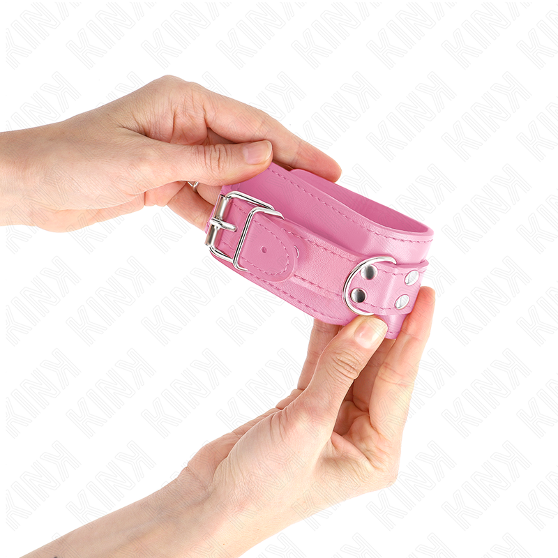 KINK - ADJUSTABLE PINK SINGLE WRIST 20-23 CM X 5.5 CM