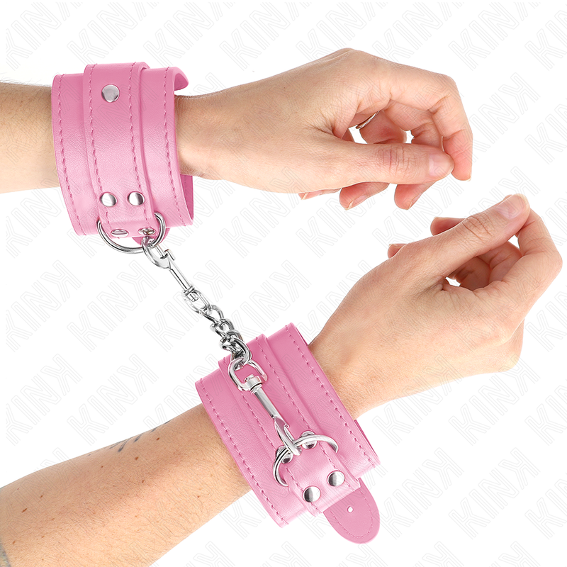 KINK - ADJUSTABLE PINK SINGLE WRIST 20-23 CM X 5.5 CM