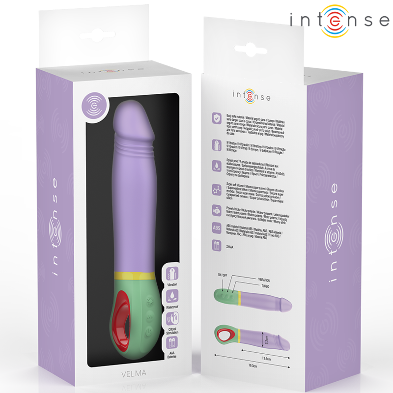 INTENSO - VIBRADOR VELMA CLÁSICO MORADO