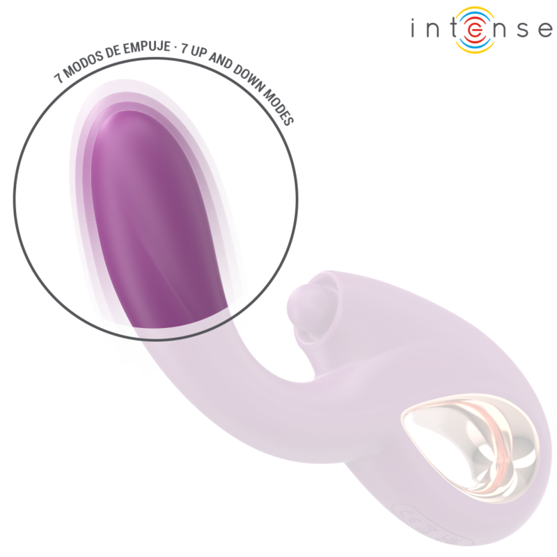 INTENSE - LALI MULTIFUNCTIONAL VIBRATOR G-SPOT TAPPING & THRUST & VIBRATION PURPLE