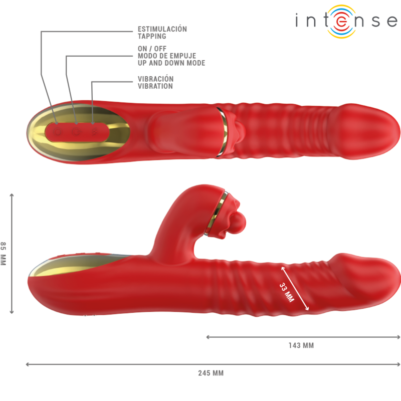 INTENSE - THALIA VIBRATION & IMPULSE & RED TAPPING