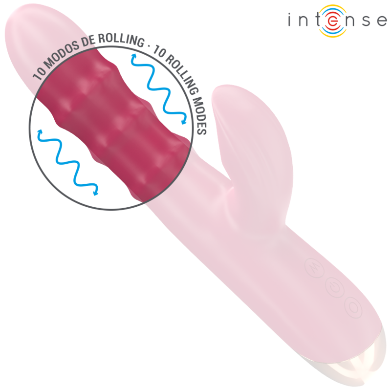 INTENSE - CHLOE MULTIFUNCTIONAL 3-IN-1 VIBRATOR RED