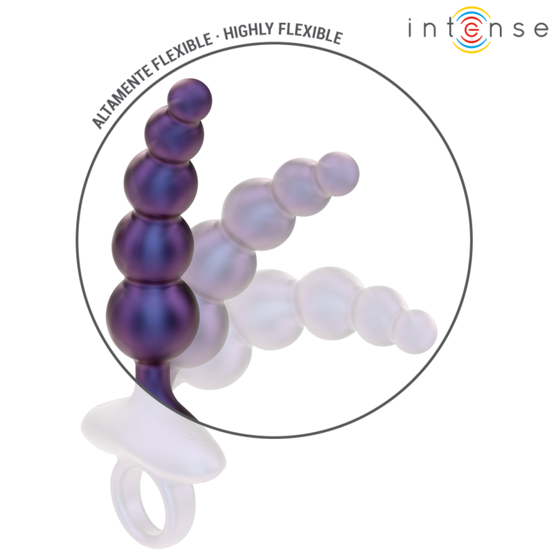 INTENSE - TITO VIBRADOR PLUG ANAL MODELO 3 CONTROL REMOTO