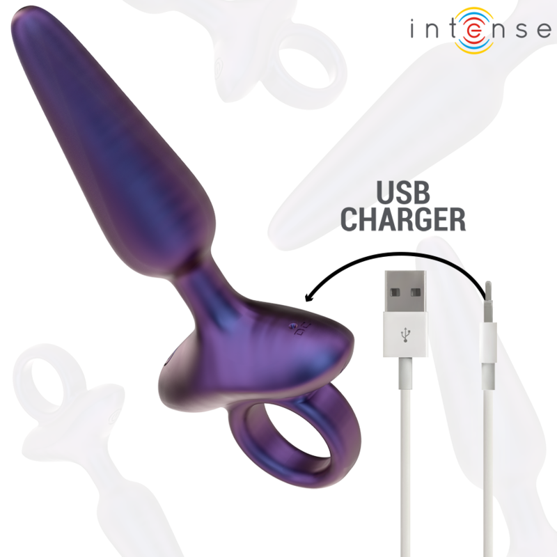 INTENSE - MARLON VIBRATOR ANAL PLUG MODEL 4 REMOTE CONTROL