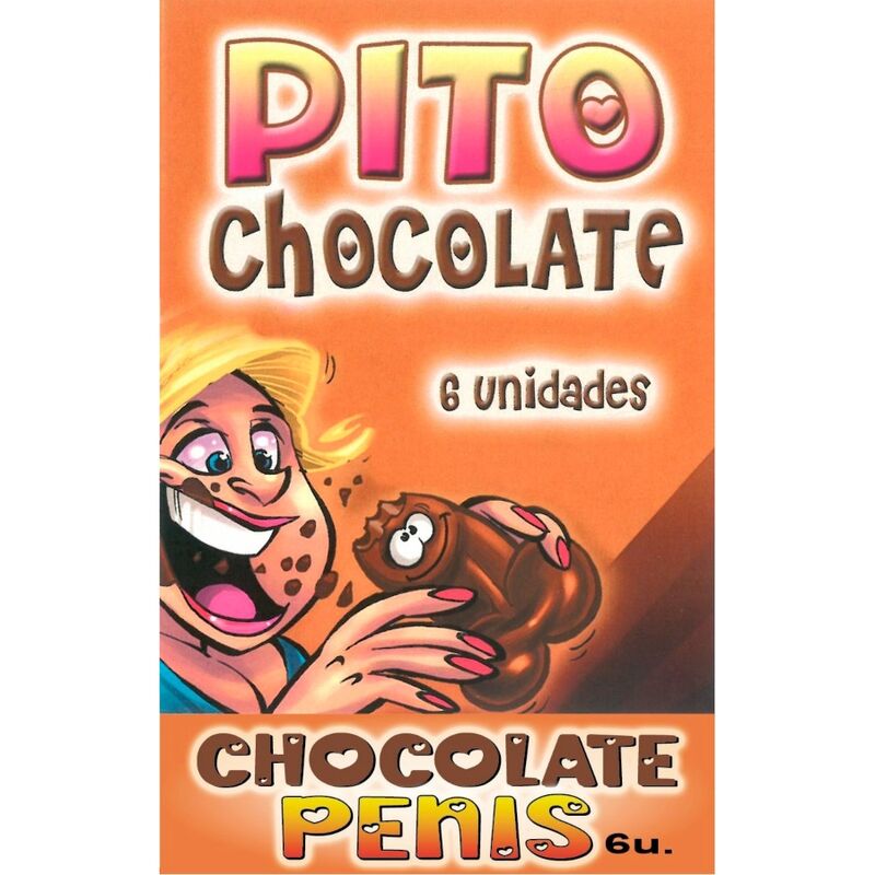 DIABLO PICANTE - CAJA DE 6 BOMBONES CON FORMA DE PENE