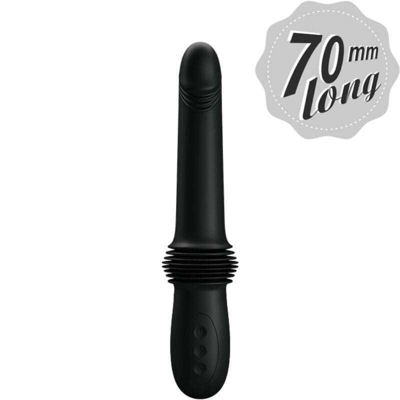 PRETTY LOVE - PAZUZU VIBRATOR 3 IMPULSE MODES BLACK