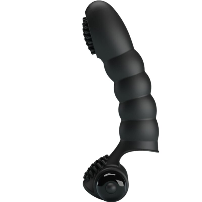 PRETTY LOVE - VIBRADOR DE DEDO ALEXANDER 10 VIBRACIONES NEGRO