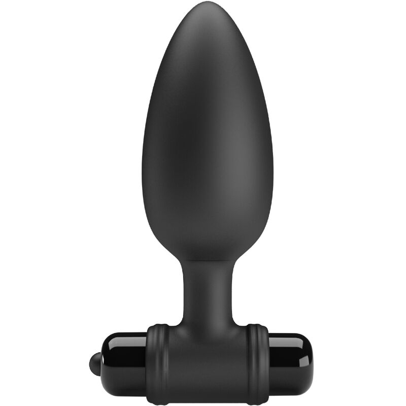 PRETTY LOVE - VIBRATING BUTT PLUG 2 ANAL PLUG 10 VIBRATIONS BLACK