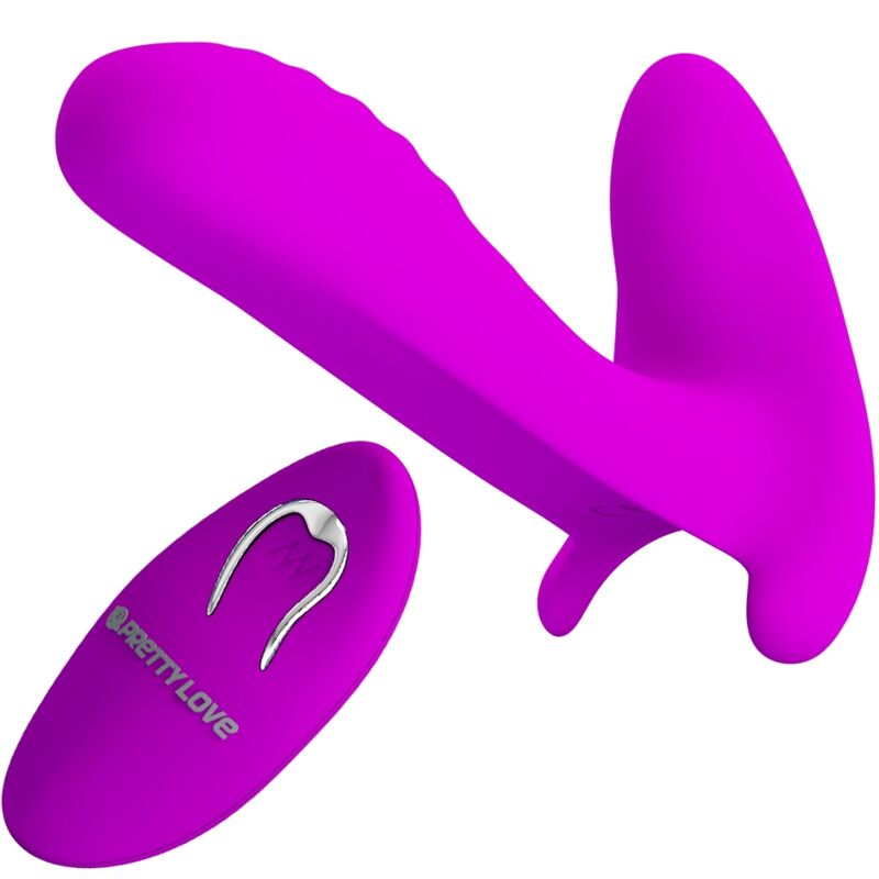 PRETTY LOVE - MASSAGER AND VIBRATOR 12 VIBRATIONS PURPLE REMOTE CONTROL