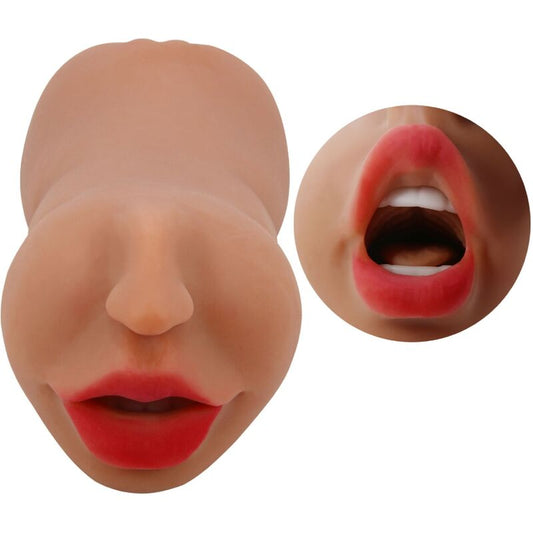 CRAZY BULL - ZOEY DOBLE MASTURBADOR BOCA Y VAGINA CARNE