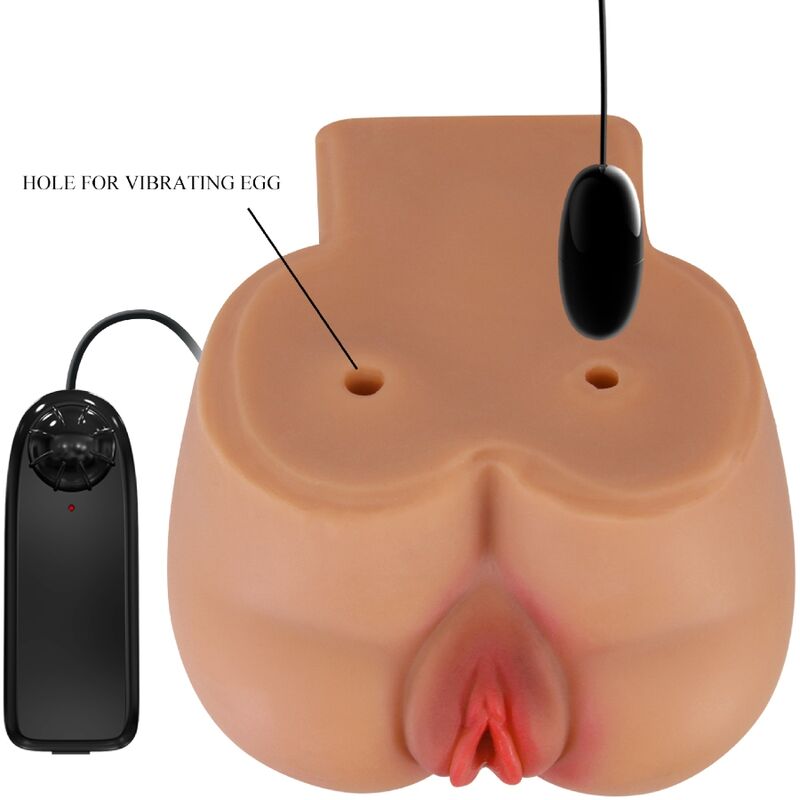 CRAZY BULL - KYLIE ASS VIBRATOR WITH REALISTIC REMOTE CONTROL OF VAGINA AND ANUS