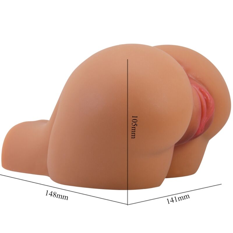 CRAZY BULL - KYLIE ASS VIBRATOR WITH REALISTIC REMOTE CONTROL OF VAGINA AND ANUS