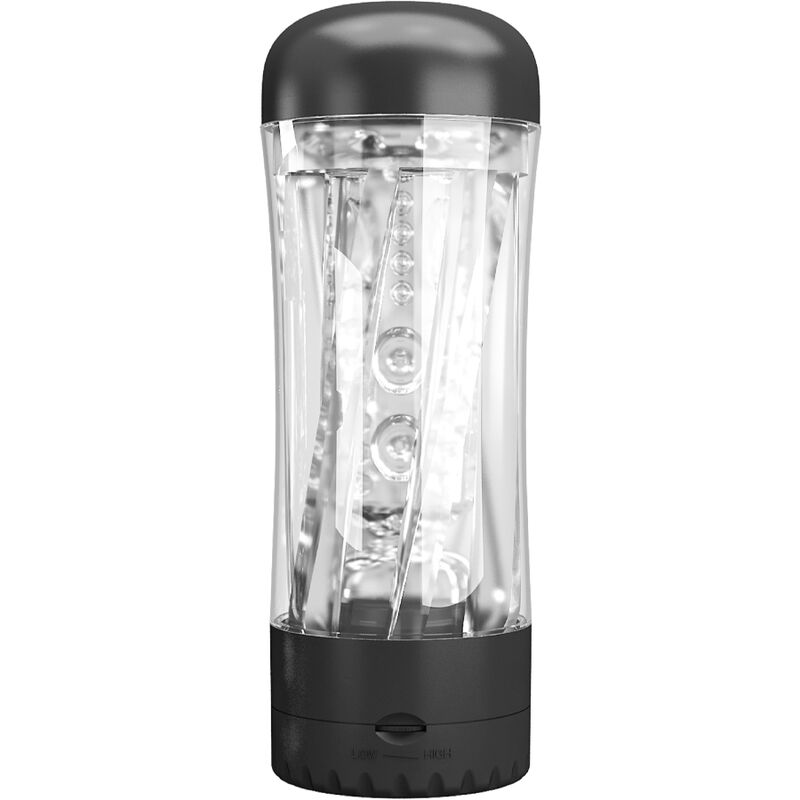 PRETTY LOVE - MASTURBADOR MASCULINO TAMARA MULTIVELOCIDAD VIBRADOR NEGRO