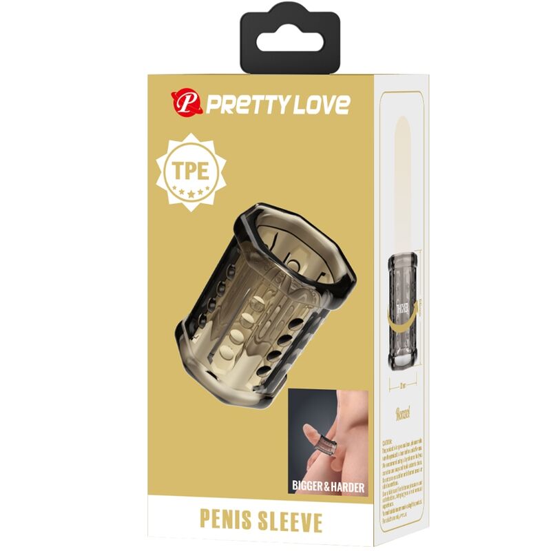 PRETTY LOVE - FUNDA PARA PENE TRANSPARENTE SUPERELÁSTICA RONAEL