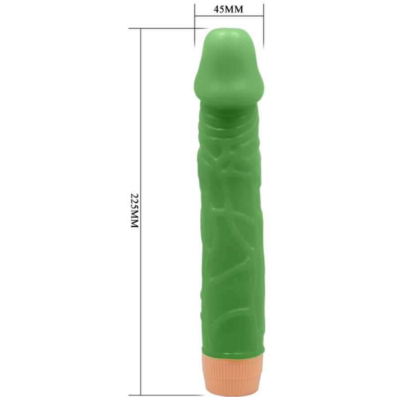 PROM - BILL REALISTIC VIBRATOR 22.5 CM GREEN