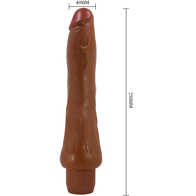 PROM - DRYAD REALISTIC VIBRATOR 25 CM MULATO
