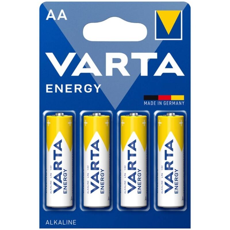 VARTA - PILAS ALCALINAS AA LR6 BLISTER*4