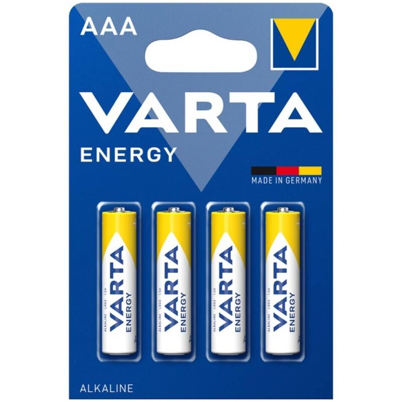 VARTA - BLISTER DE PILAS ALCALINAS AAA LR03*4