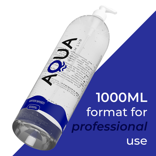AQUA QUALITY - LUBRICANTE A BASE DE AGUA 1000 ML
