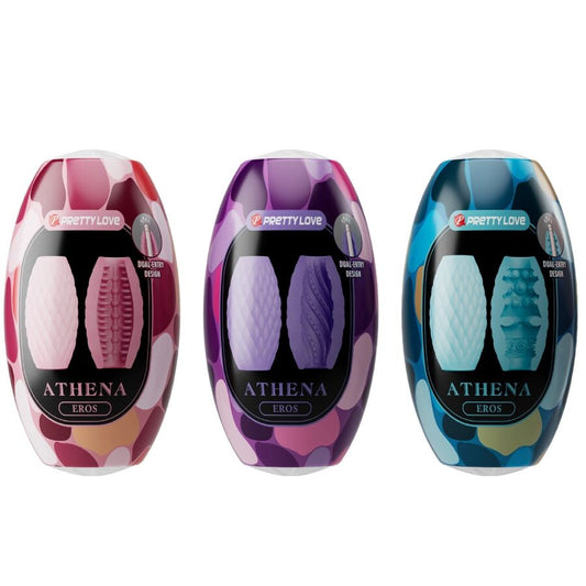 PRETTY LOVE - PAQUETE ATHENA EROS 15 MASTURBADORES MASCULINOS VARIOS