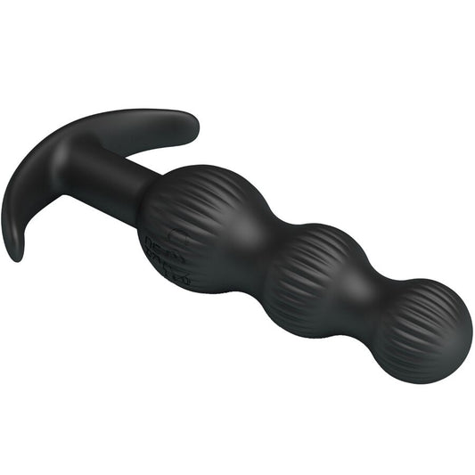 PRETTY LOVE - VIBRADOR ANAL SIDNEY 10 VIBRACIONES NEGRO