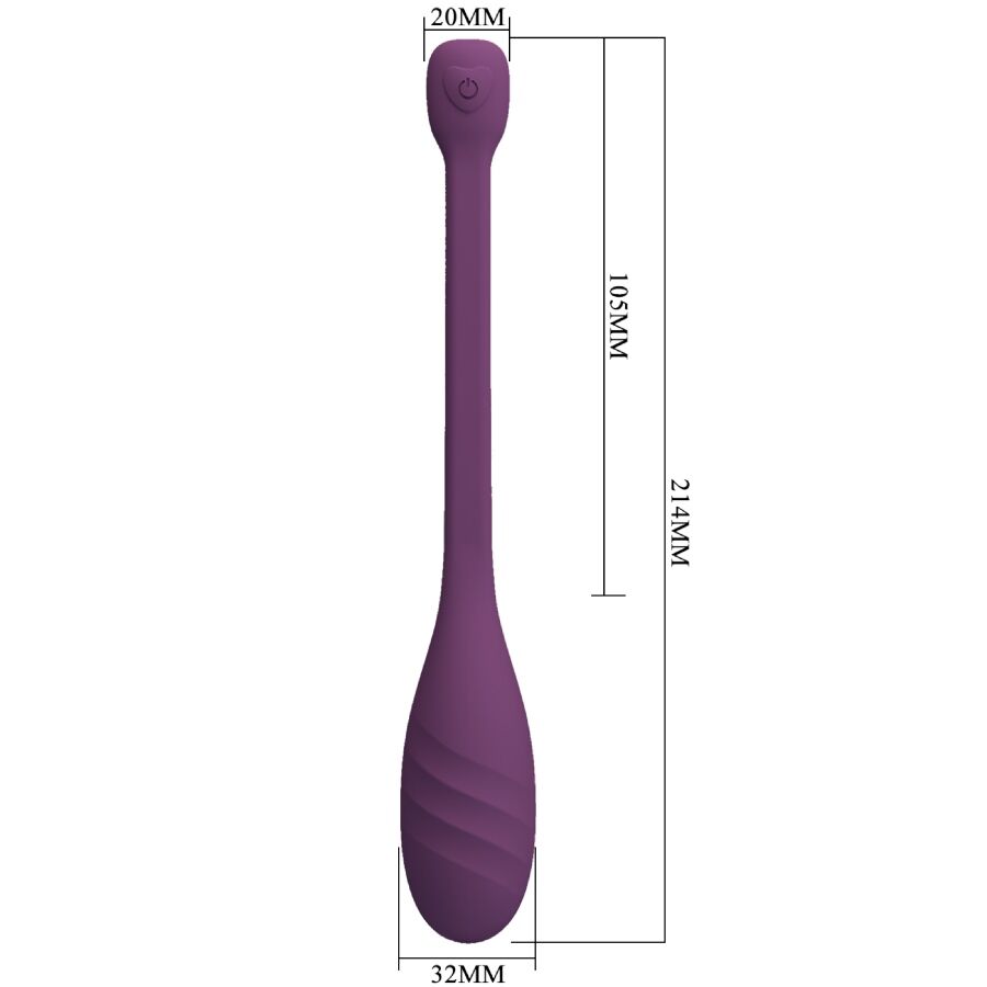 PRETTY LOVE - PURPLE LEVIATHAN APP-CONTROLLED VIBRATOR