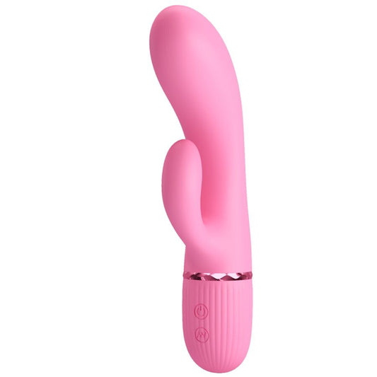 PRETTY LOVE - VIBRADOR CONEJO MARSKI Y PUNTO G ROSA
