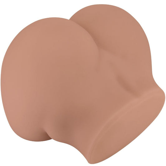 CRAZY BULL - VIBRADOR DE CULO BERNACE CON VAGINA Y ANO REALISTAS CONTROL REMOTO CARNE