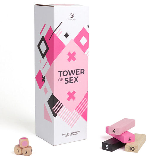 SECRETPLAY - JUEGO DE TORRE SEXUAL DE MADERA
