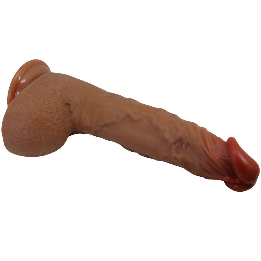 BAILE - BEAUTIFUL WILKS 5 SETTINGS REALISTIC VIBRATOR 25 CM MULATTO