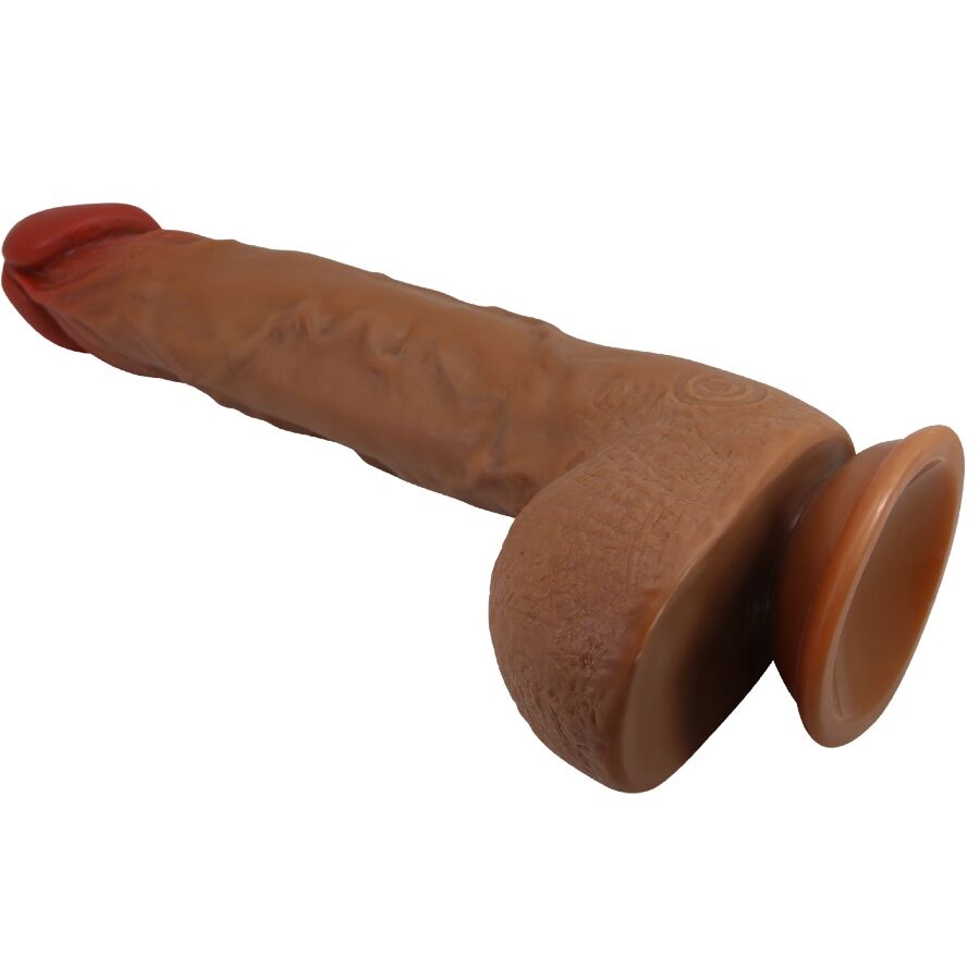 BAILE - BEAUTIFUL WILKS 5 SETTINGS REALISTIC VIBRATOR 25 CM MULATTO