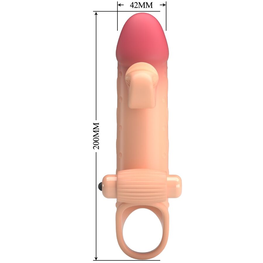 ROMANCE - FUNDA VIBRADORA PARA PENE NATURAL