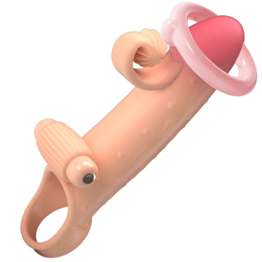 ROMANCE - FUNDA VIBRADORA PARA PENE NATURAL