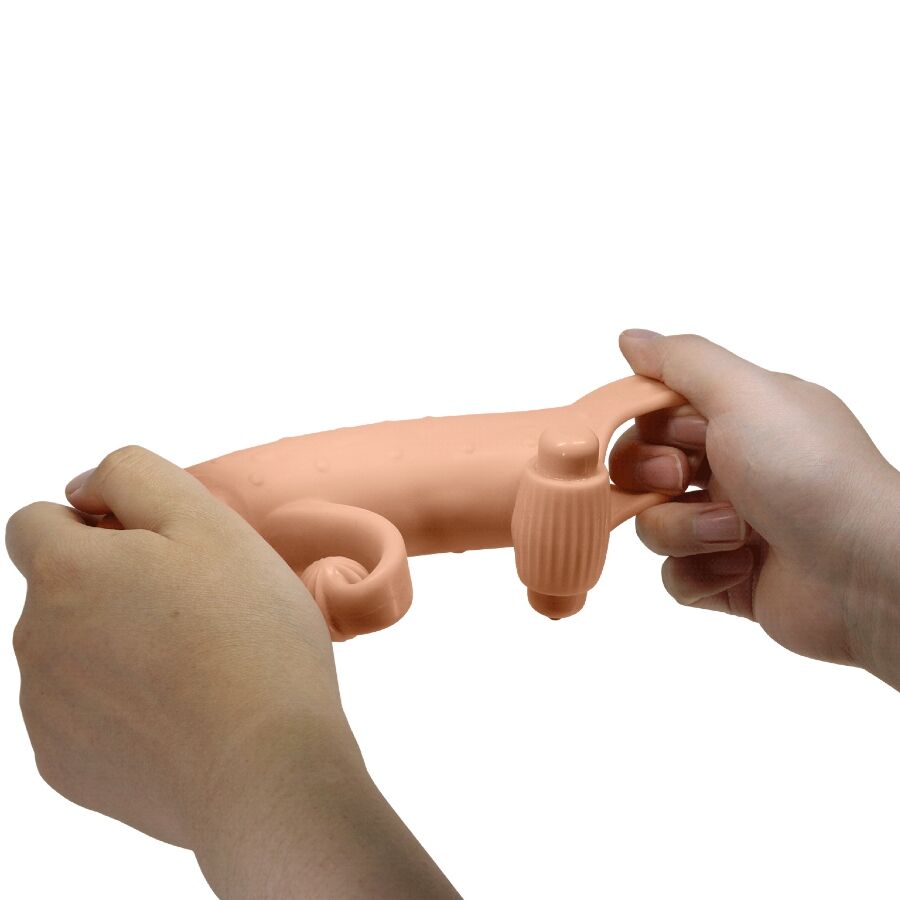 ROMANCE - FUNDA VIBRADORA PARA PENE NATURAL