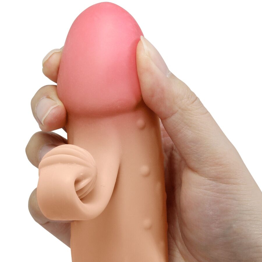 ROMANCE - FUNDA VIBRADORA PARA PENE NATURAL