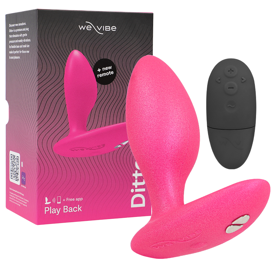 WE-VIBE - DITTO+ VIBRATOR ANAL PLUG PINK