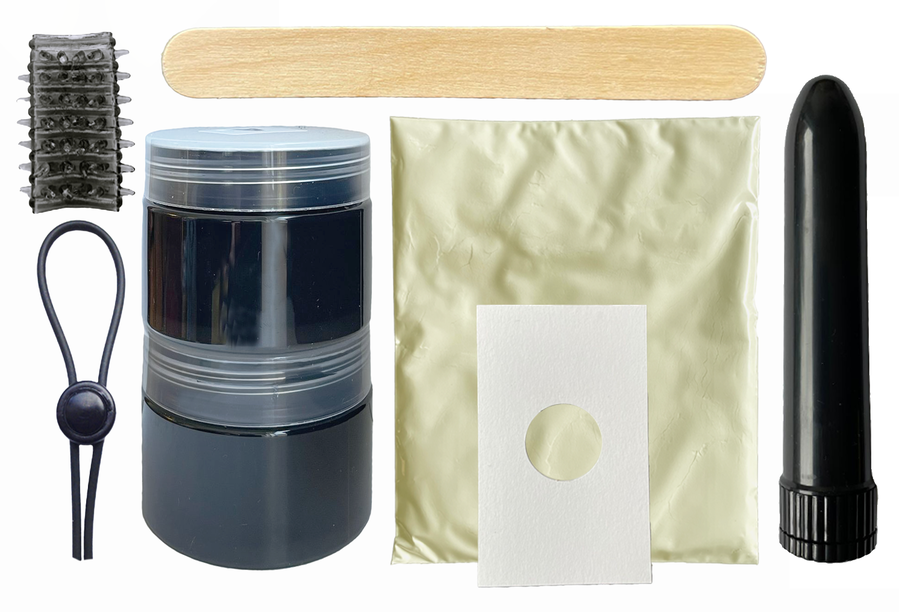 CLONEBOY - BLACK VIBRATING PENIS CLONER KIT