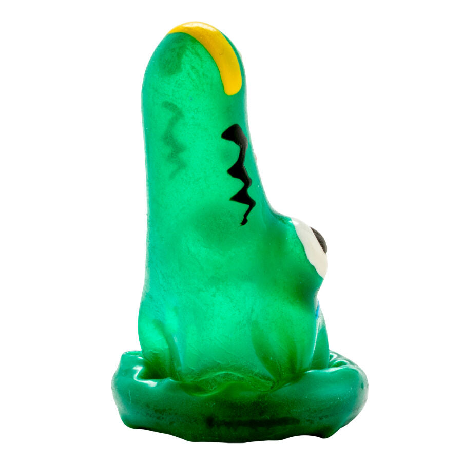 CONDOMERIE - PRESERVATIVOS NOVIDADES PINTADOS À MÃO MODELO CROCODILO 1