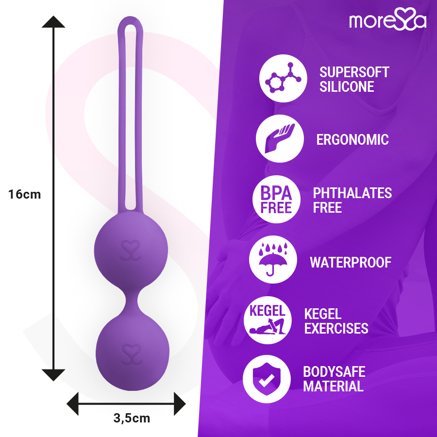 MORESSA - OSIAN DOIS PREMIUM LILAC SILICONE