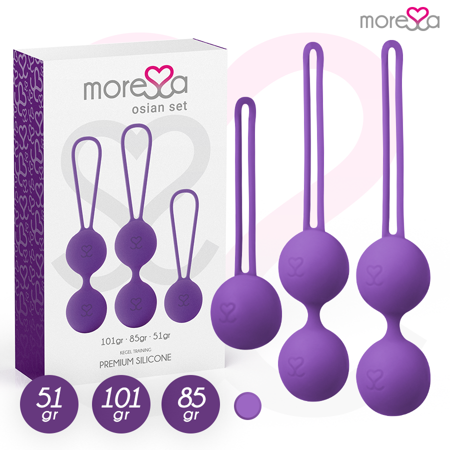 MORESSA - OSIAN PREMIUM SILICONE LILS SET
