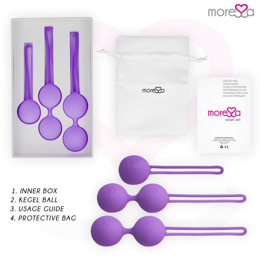 MORESSA - OSIAN PREMIUM SILICONE LILS SET