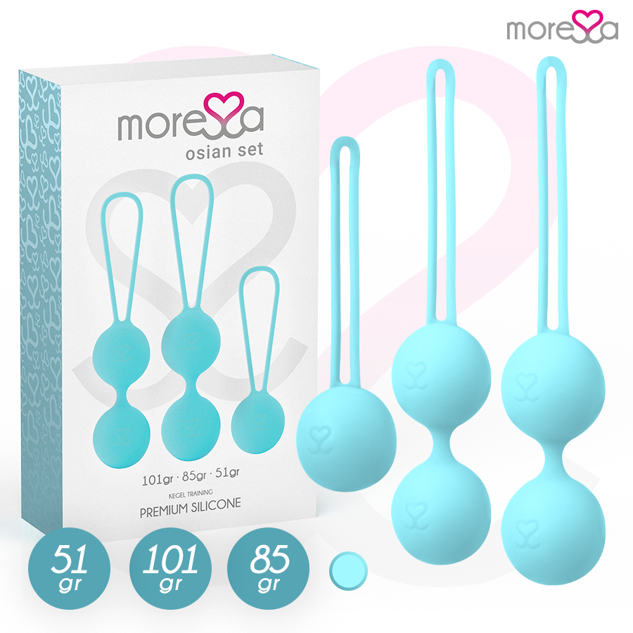 MORESSA - OSIAN SILICONE PREMIUM TURQUOISE SET