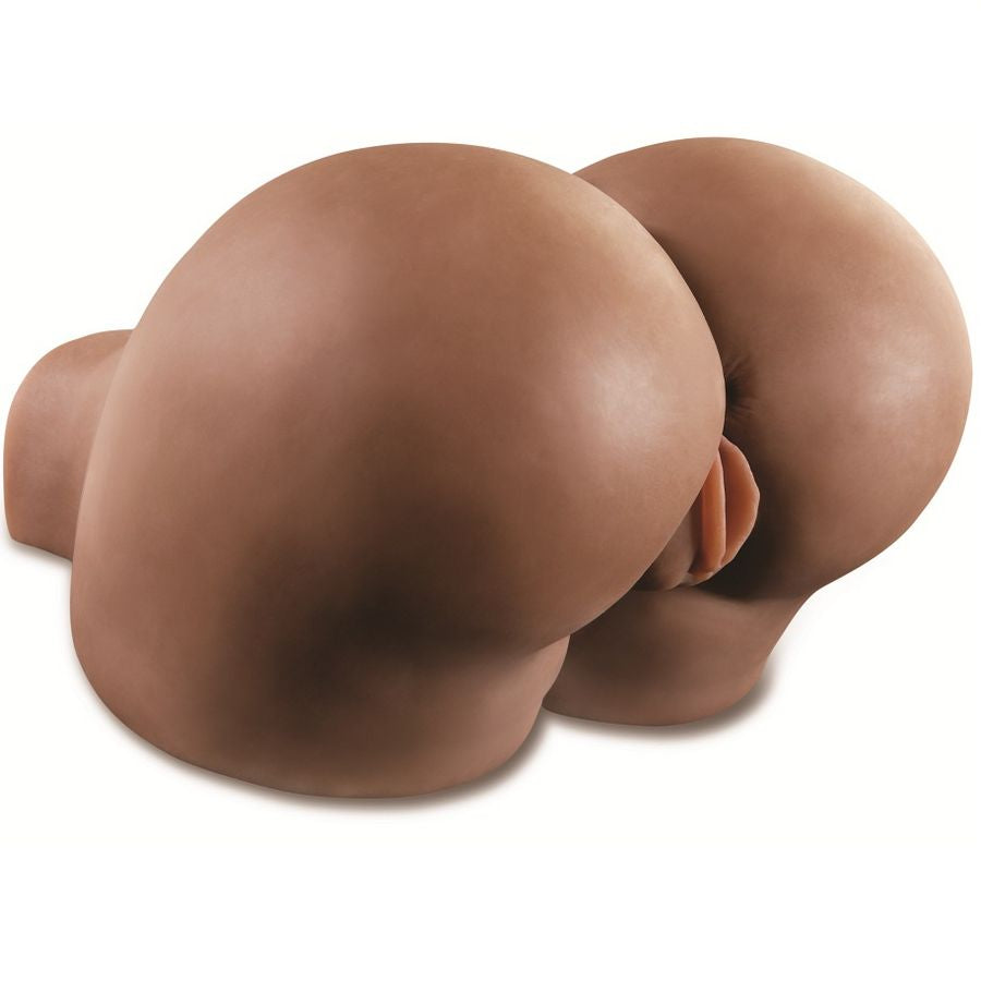 JUGUETES EXTREMOS - FÓLLAME VAGINA BOVA Y ANAL NEGRO EXTRA REAL
