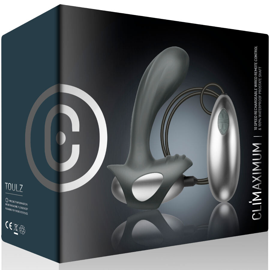 CLIMAXIMUM - MASSAGEADOR DE PRÓSTATA COM FIO TOULZ