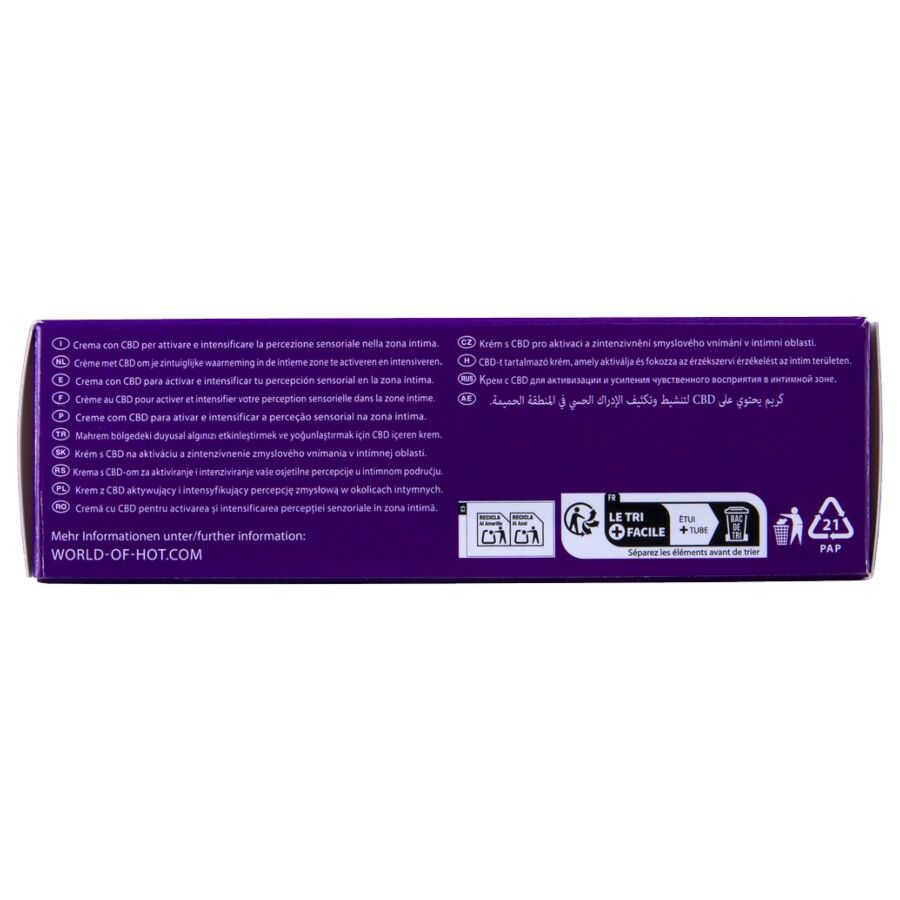 CREME VULVA QUENTE COM CBD 50ML