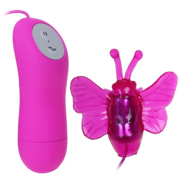 BAILE - PRETTY LOVE SECRET VIBRADOR ESTIMULADOR MARIPOSA 12V