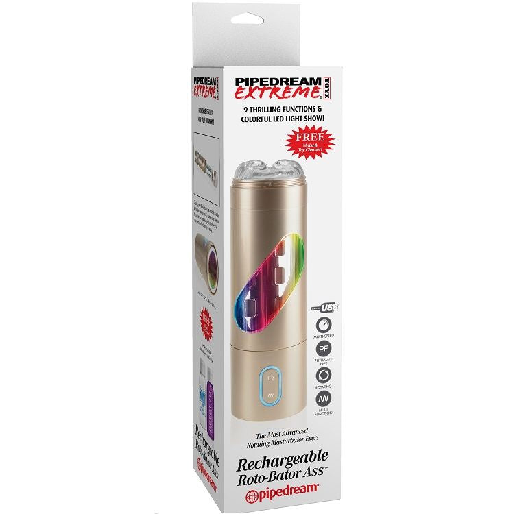 EXTREME TOYZ - MASTURBADOR MASCULINO USB ROTO BATOR