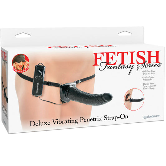SERIE FETISH FANTASY - STRAP-ON DE PENETRACIÓN CON VIBRACIÓN DE LUJO